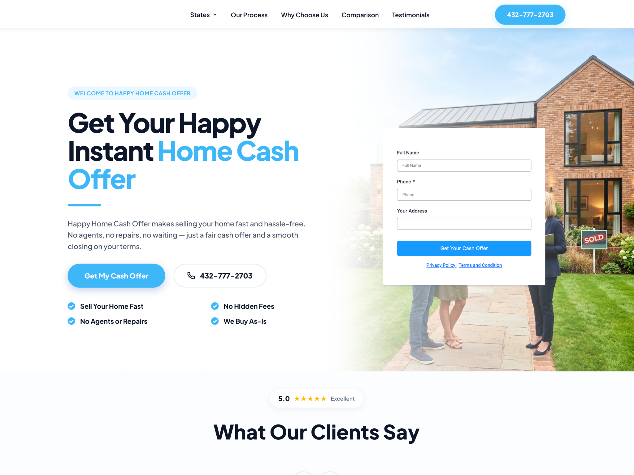 Happy Home Cash Offer